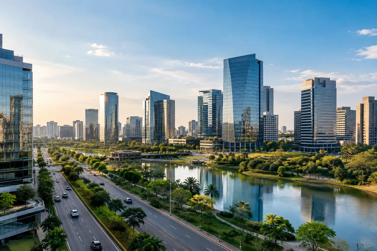 Análise da infraestrutura urbana de Alphaville