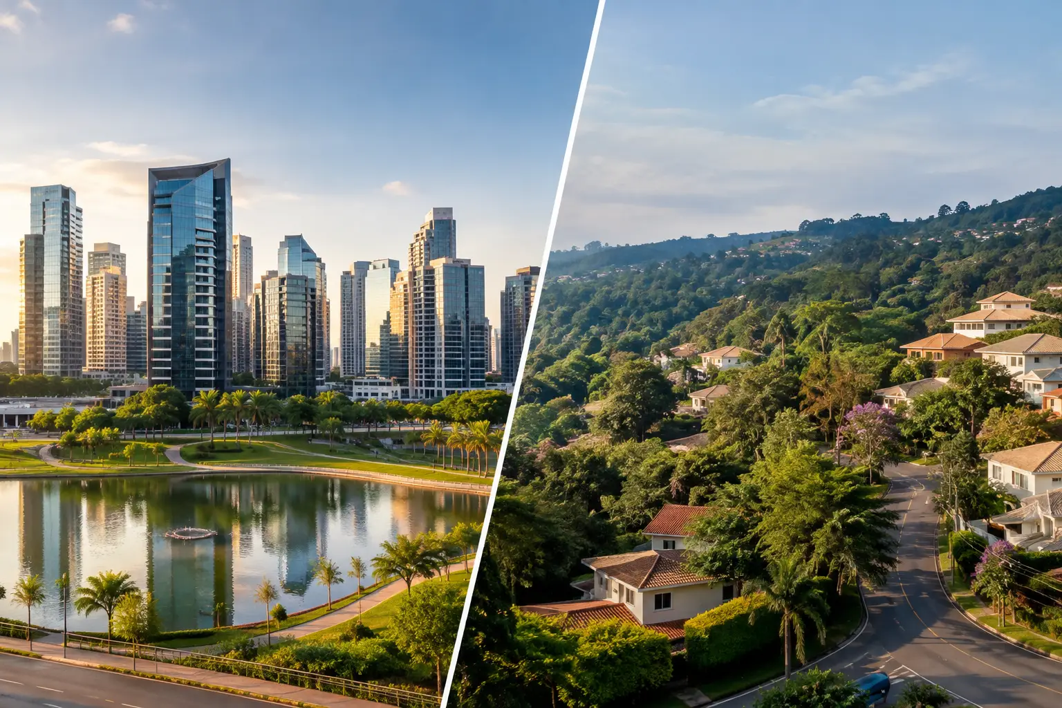 Alphaville versus Granja Viana onde morar? Alphaville versus Granja Viana onde morar?